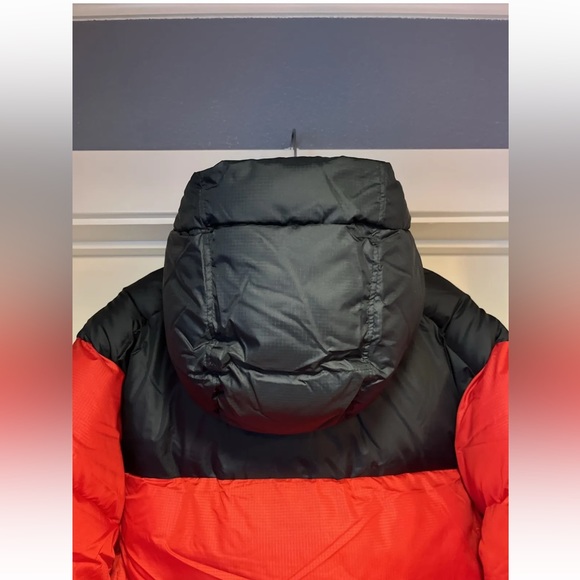 Columbia Puffect Parka Hooded Jacket Mens Medium Red Puffer Insulated New Tags - Picture 10 of 16